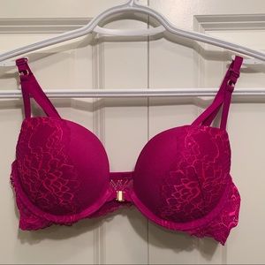 La Senza Front Closure Lace Push Up Bra